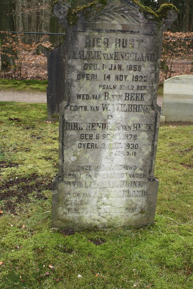 Willem Wilbrink 1859 grafsteen